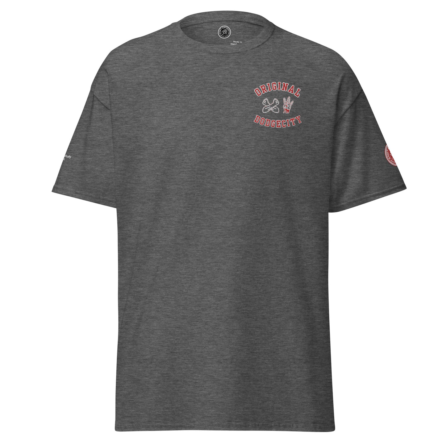 Dodge City red Men's classic tee