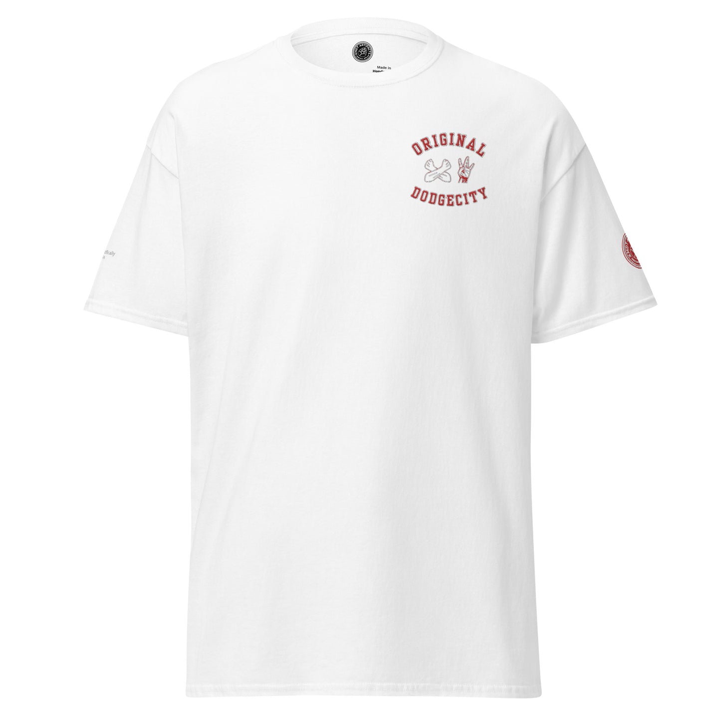 Dodge City red Men's classic tee