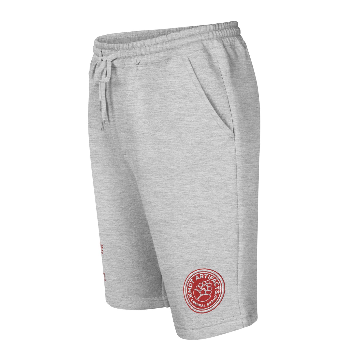 DodgeCity Red Men's fleece shorts