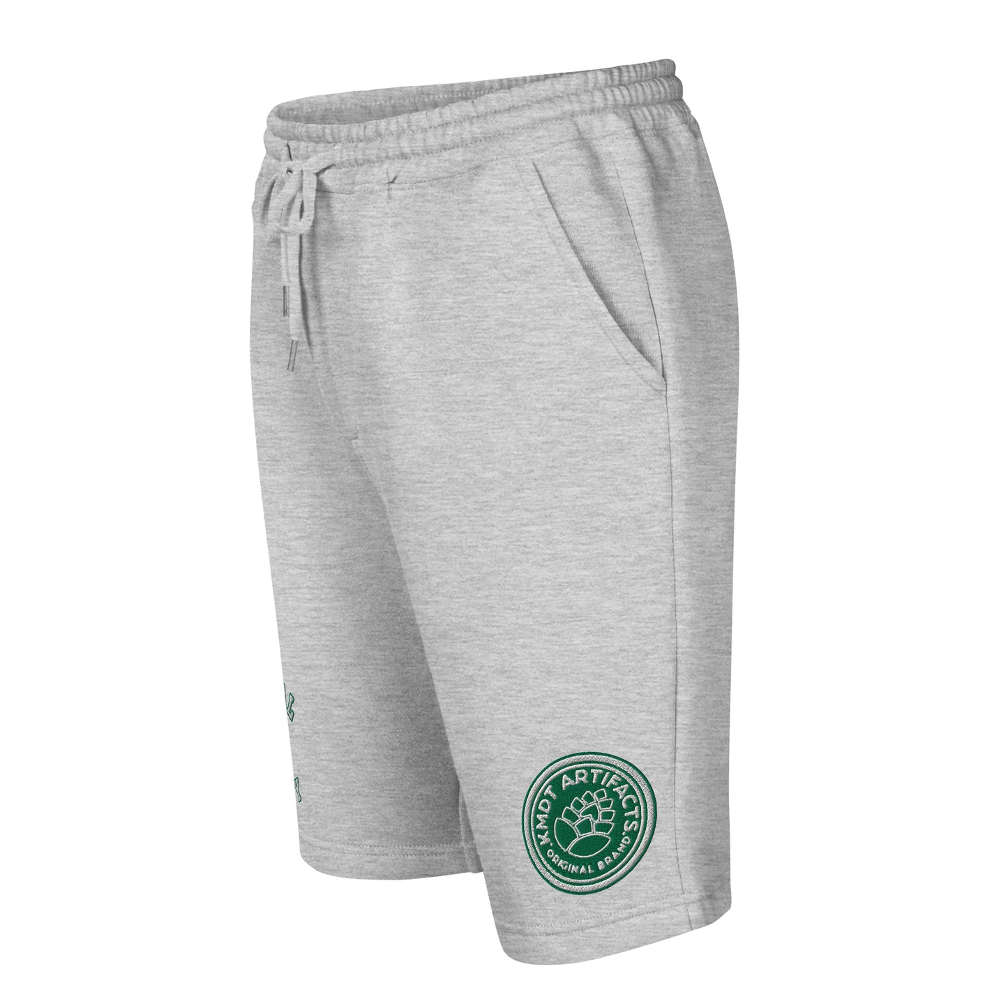 Dodge City green Men's fleece shorts