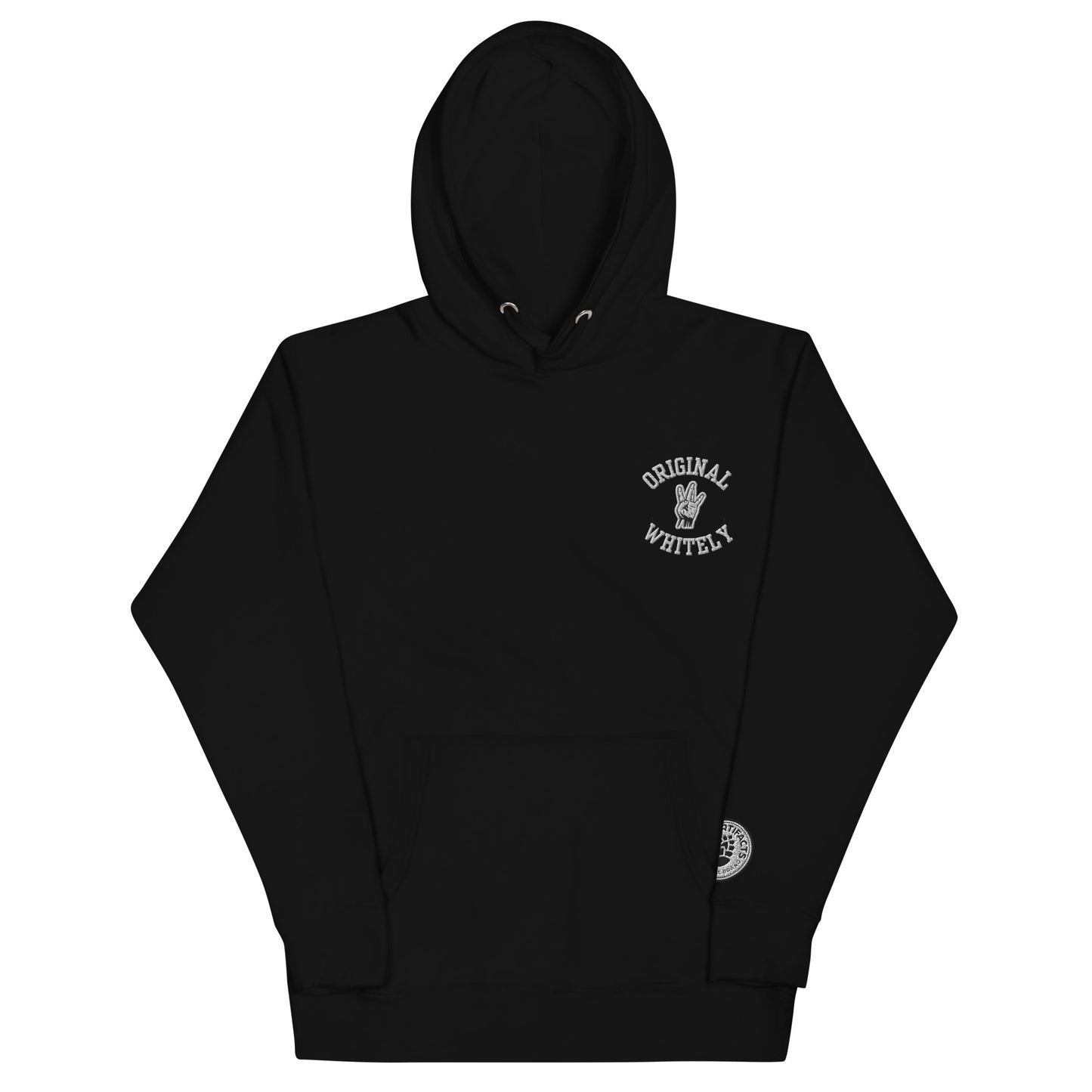 Original Whitely Embroidered Hoodie