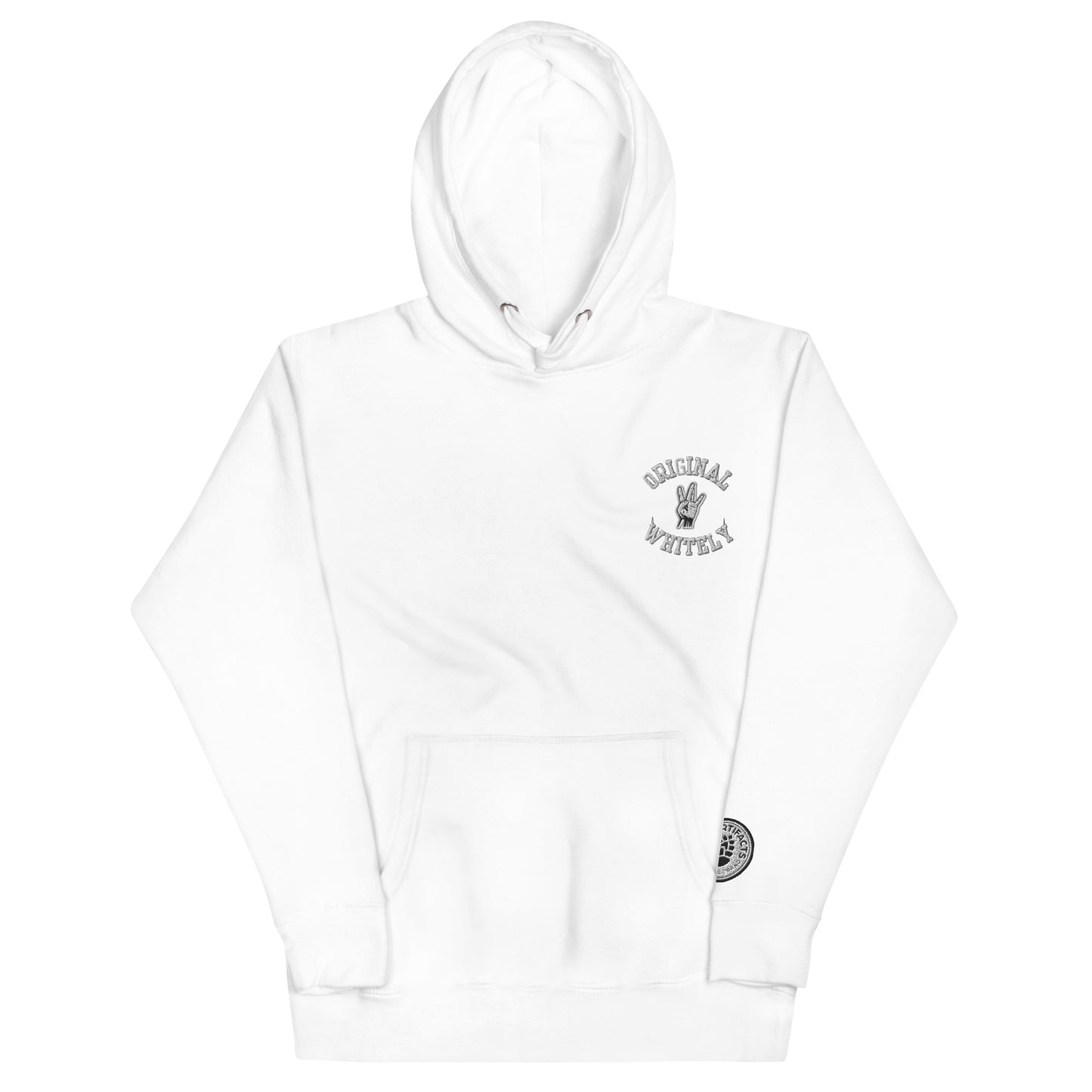 Original Whitely Embroidered Hoodie