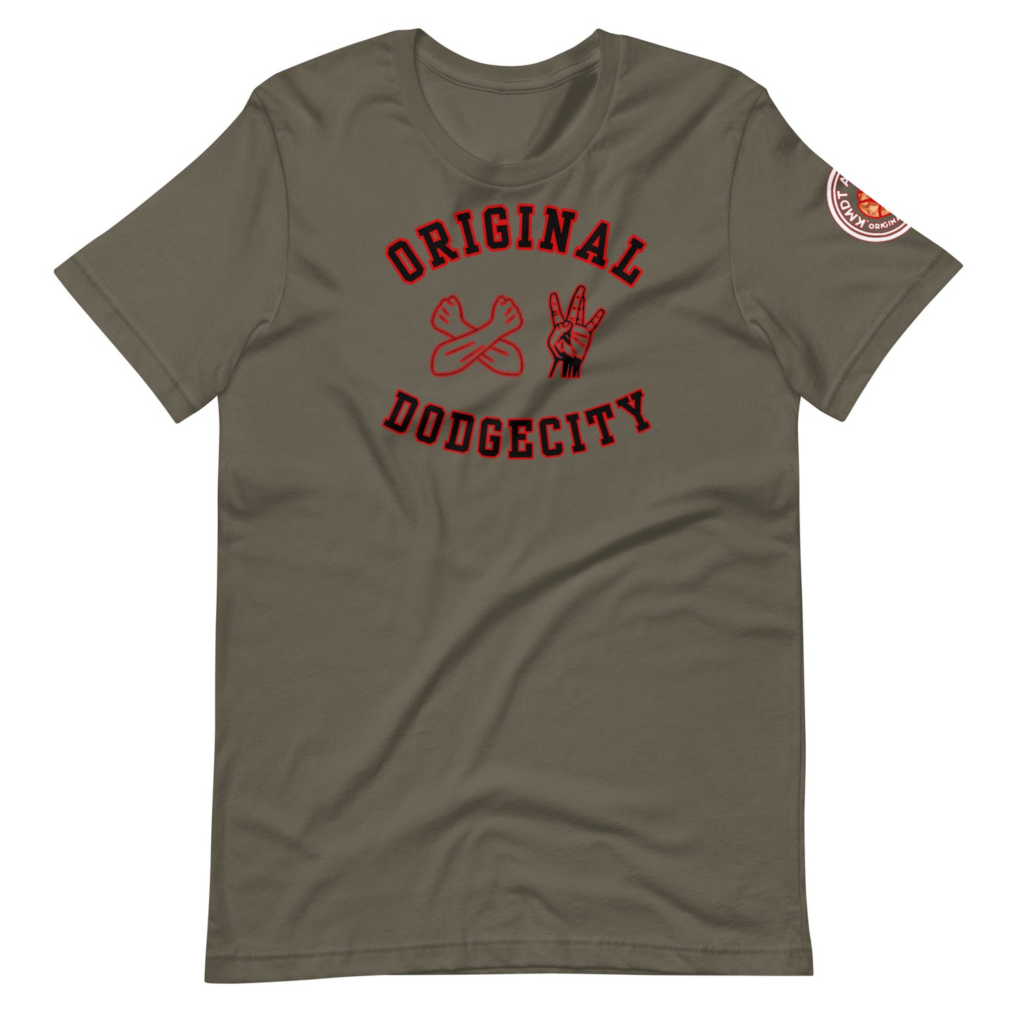 Original DodgeCity tee red flavor ( multiple colors)