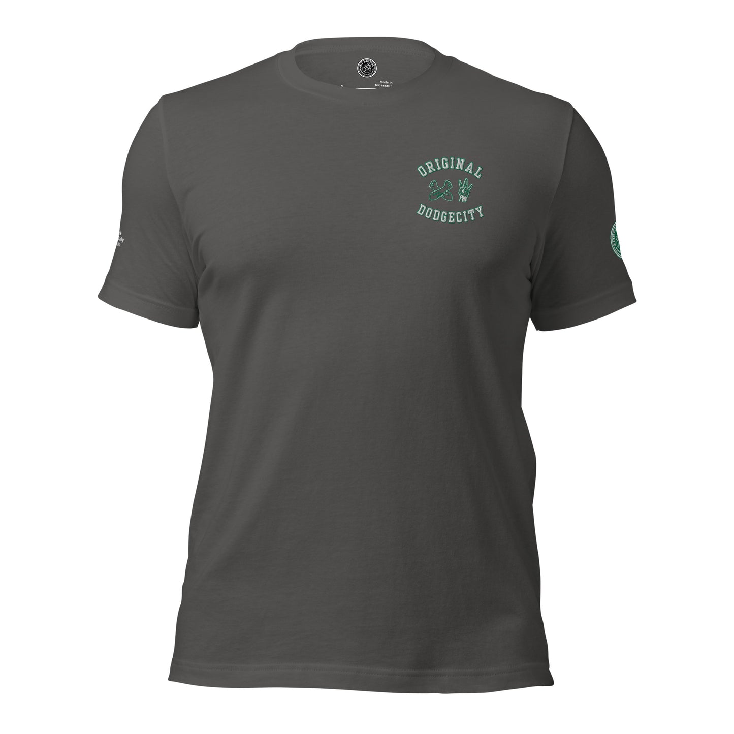 Dodge City green Unisex t-shirt