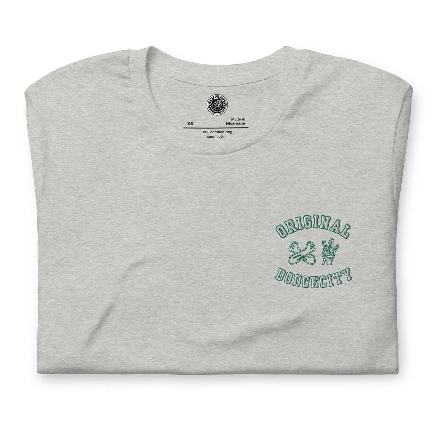 Dodge City green Unisex t-shirt