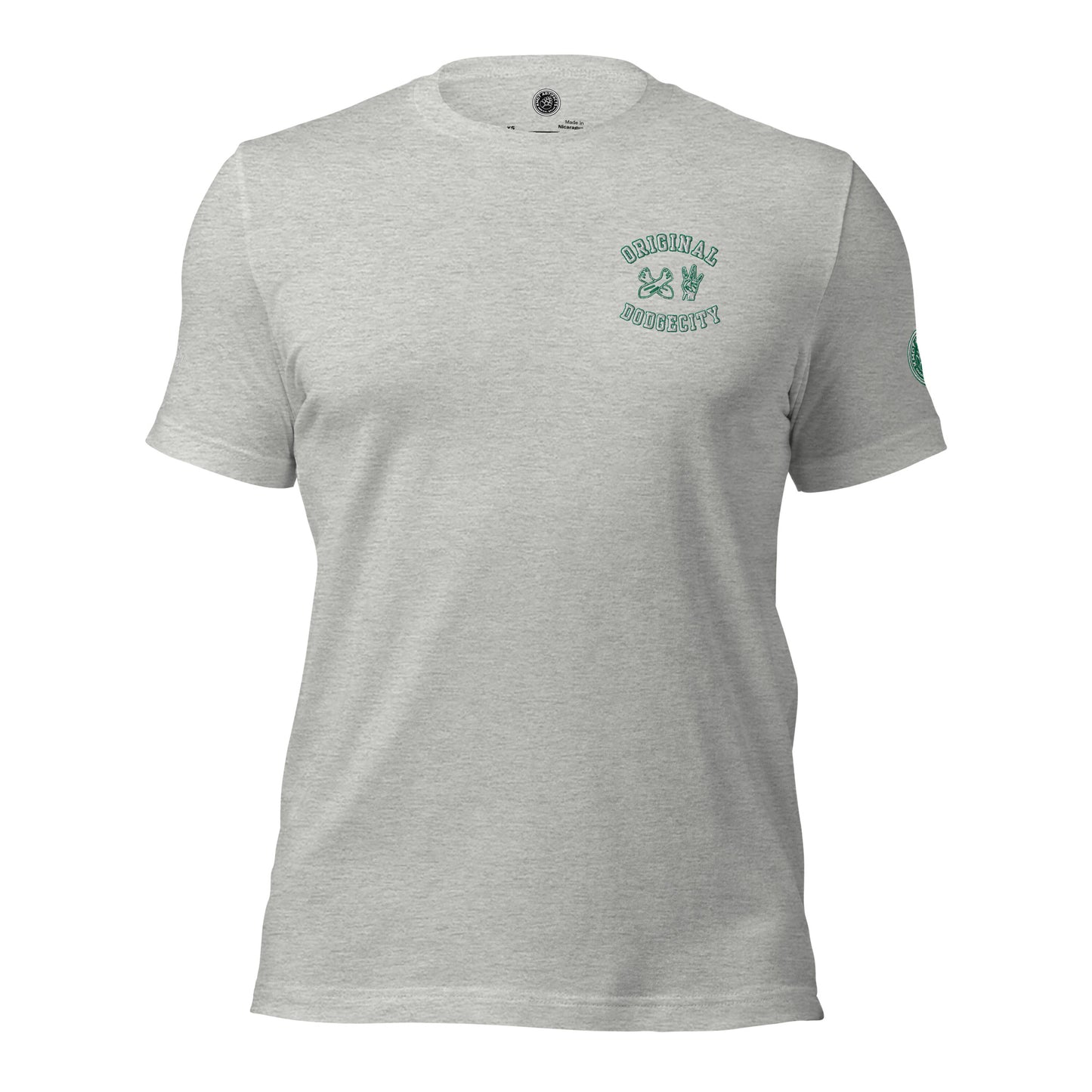 Dodge City green Unisex t-shirt