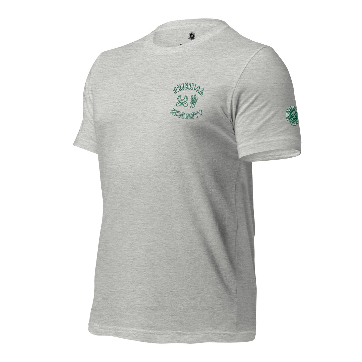 Dodge City green Unisex t-shirt