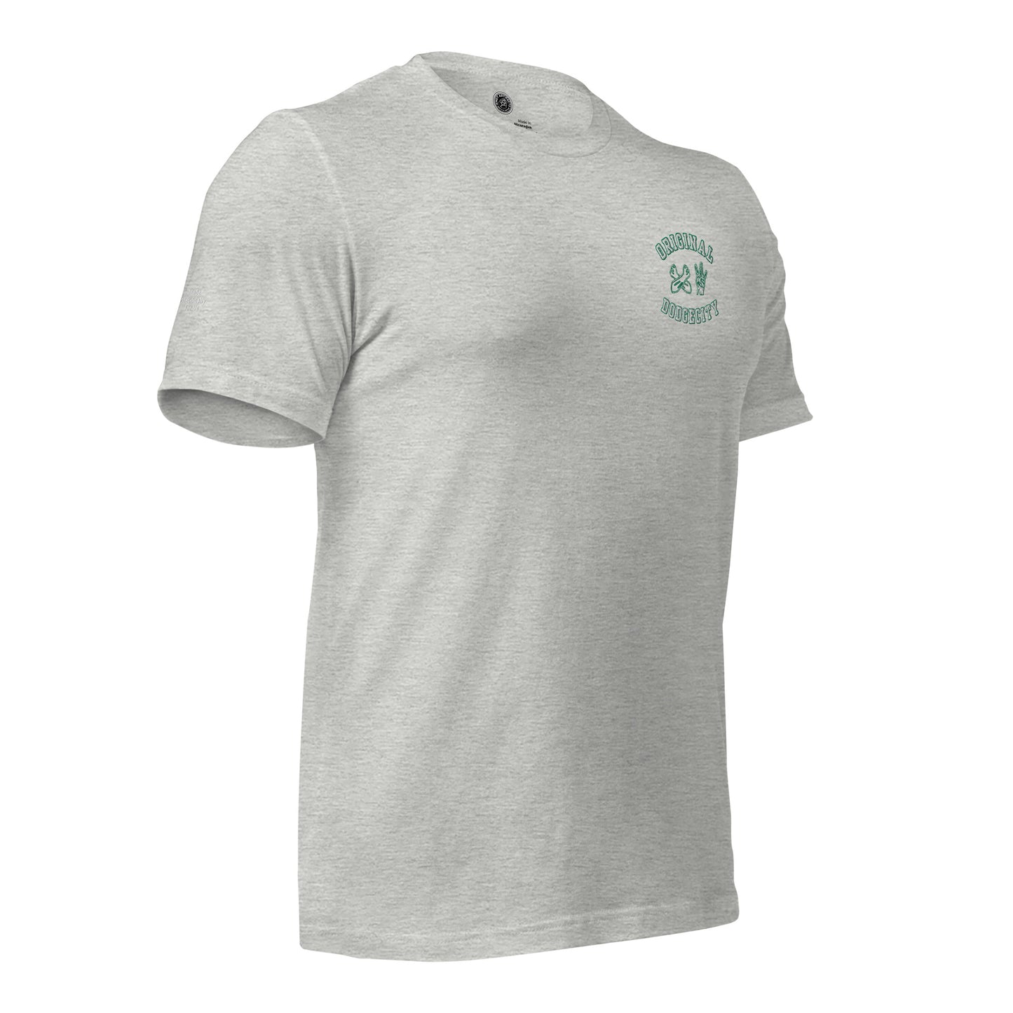 Dodge City green Unisex t-shirt