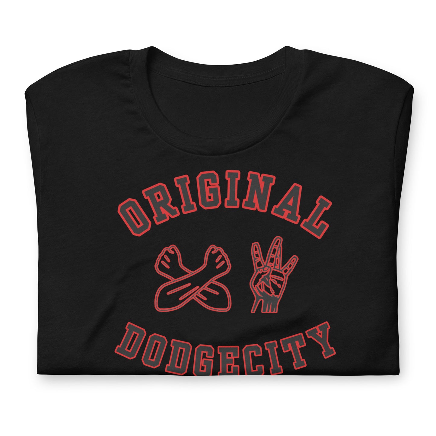 Original DodgeCity tee red flavor ( multiple colors)