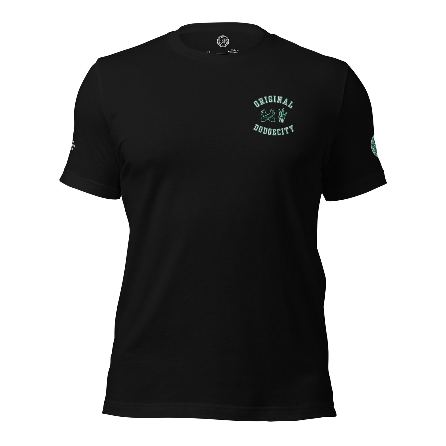 Dodge City green Unisex t-shirt