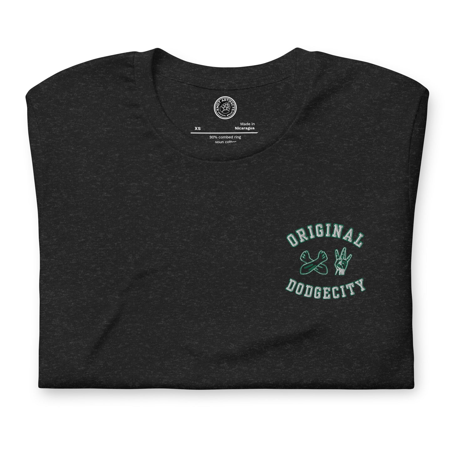 Dodge City green Unisex t-shirt