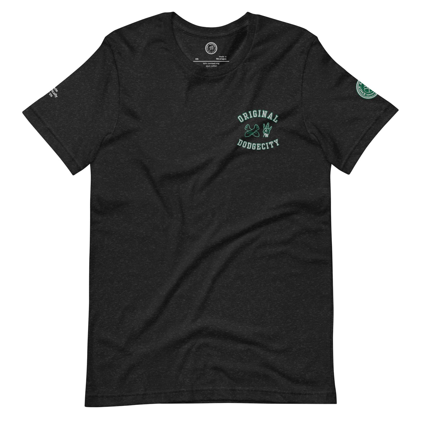 Dodge City green Unisex t-shirt