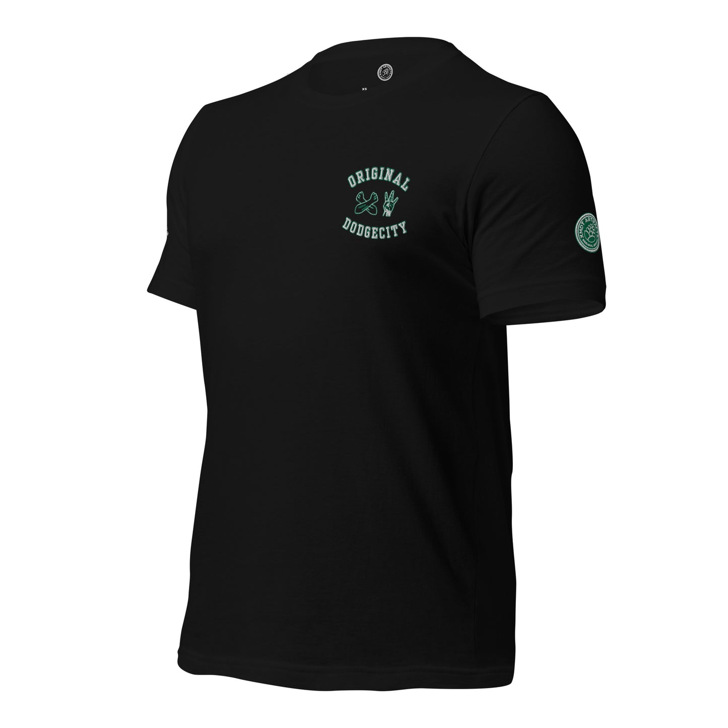 Dodge City green Unisex t-shirt