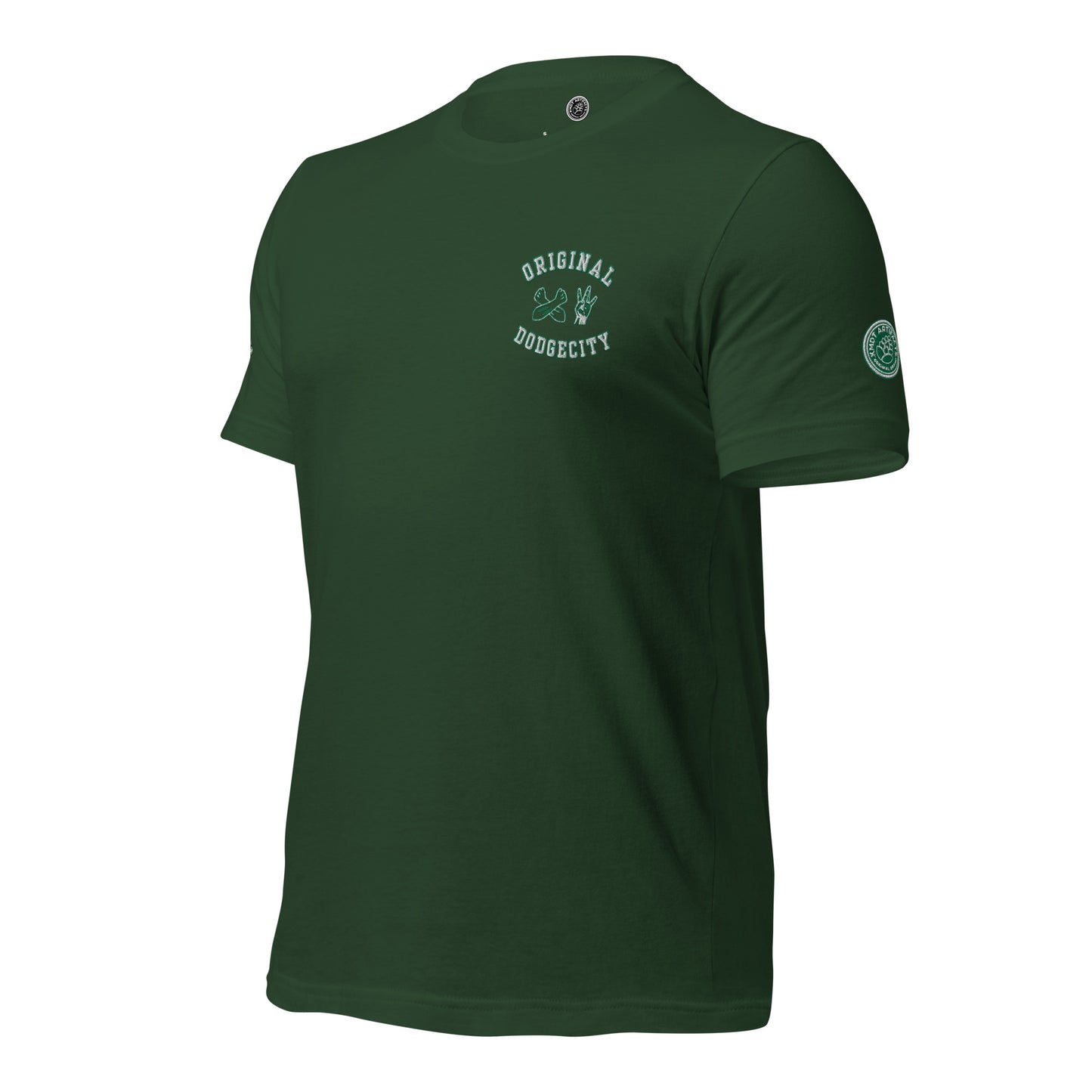 Dodge City green Unisex t-shirt