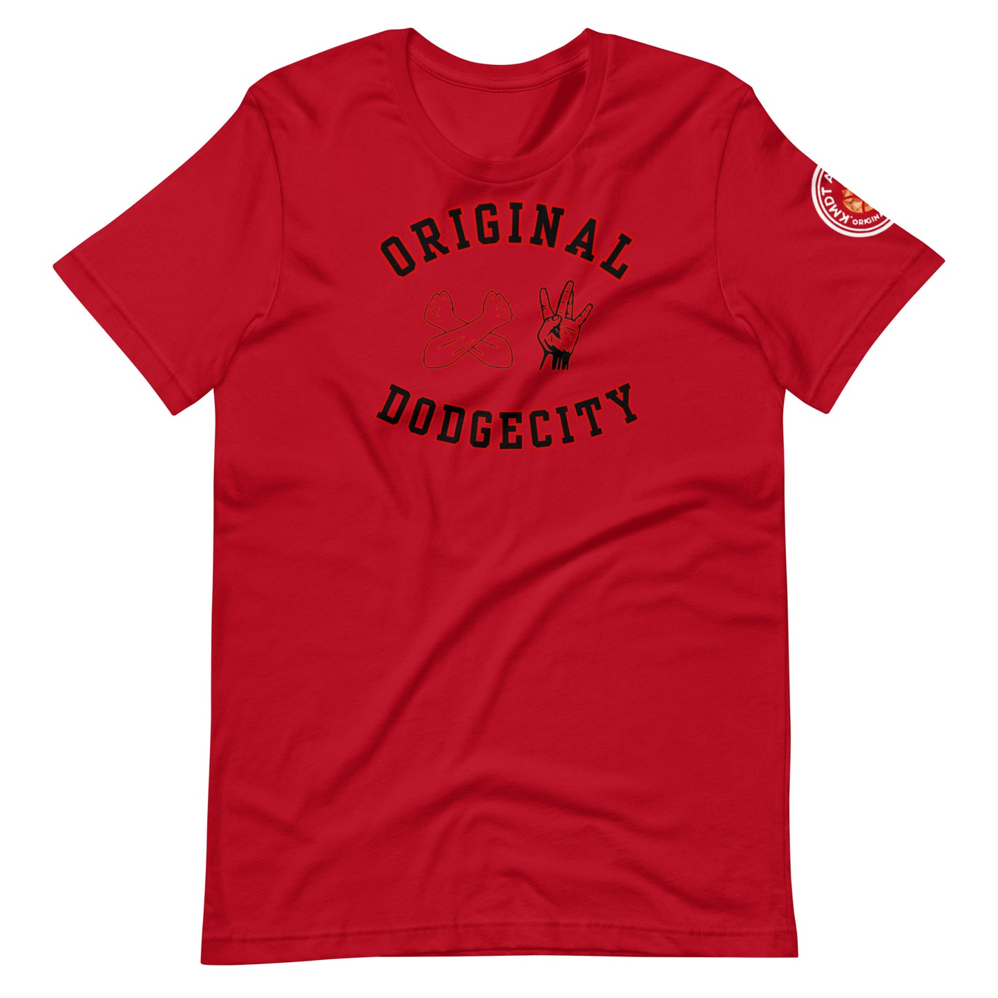 Original DodgeCity tee red flavor ( multiple colors)