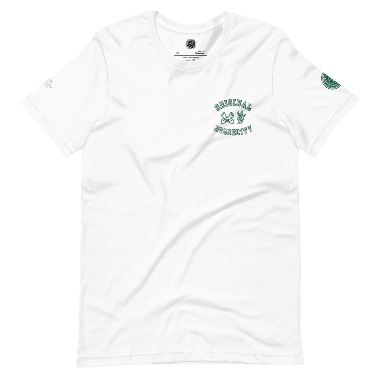 Dodge City green Unisex t-shirt