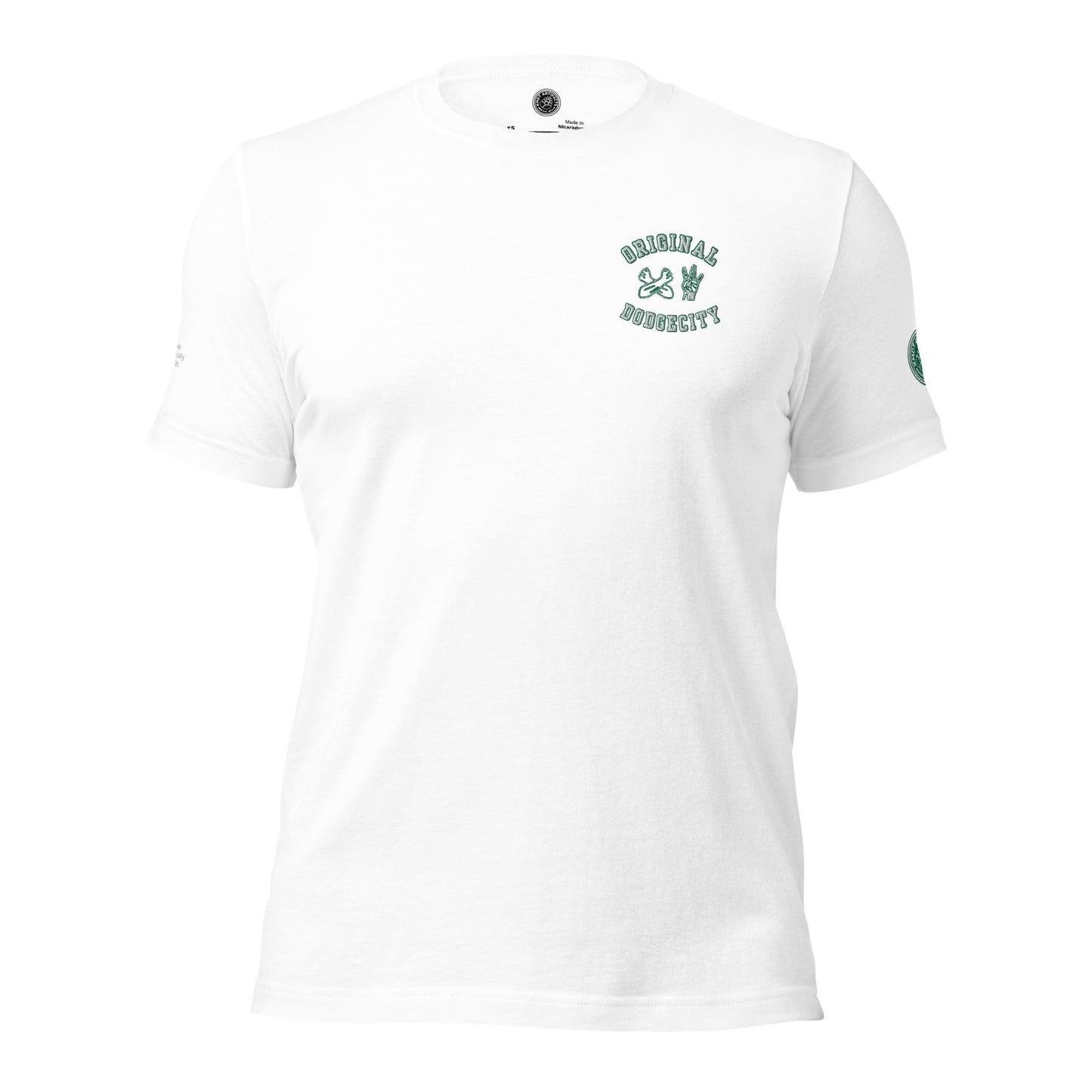 Dodge City green Unisex t-shirt