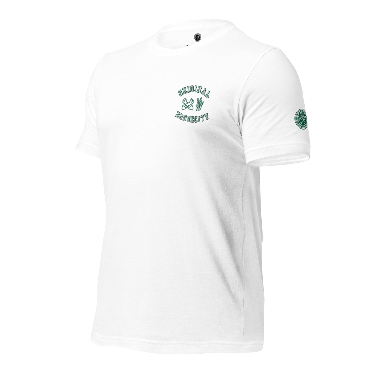 Dodge City green Unisex t-shirt